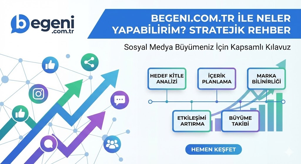 Begeni.com.tr ile Neler Yapabilirim? Stratejik Rehber