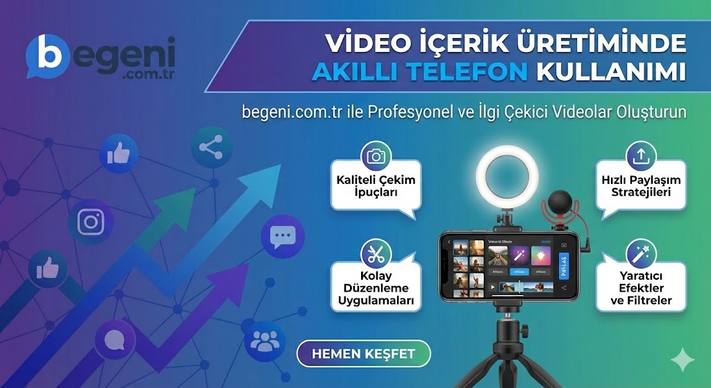 Video İçerik Üretiminde Akıllı Telefon Kullanımı