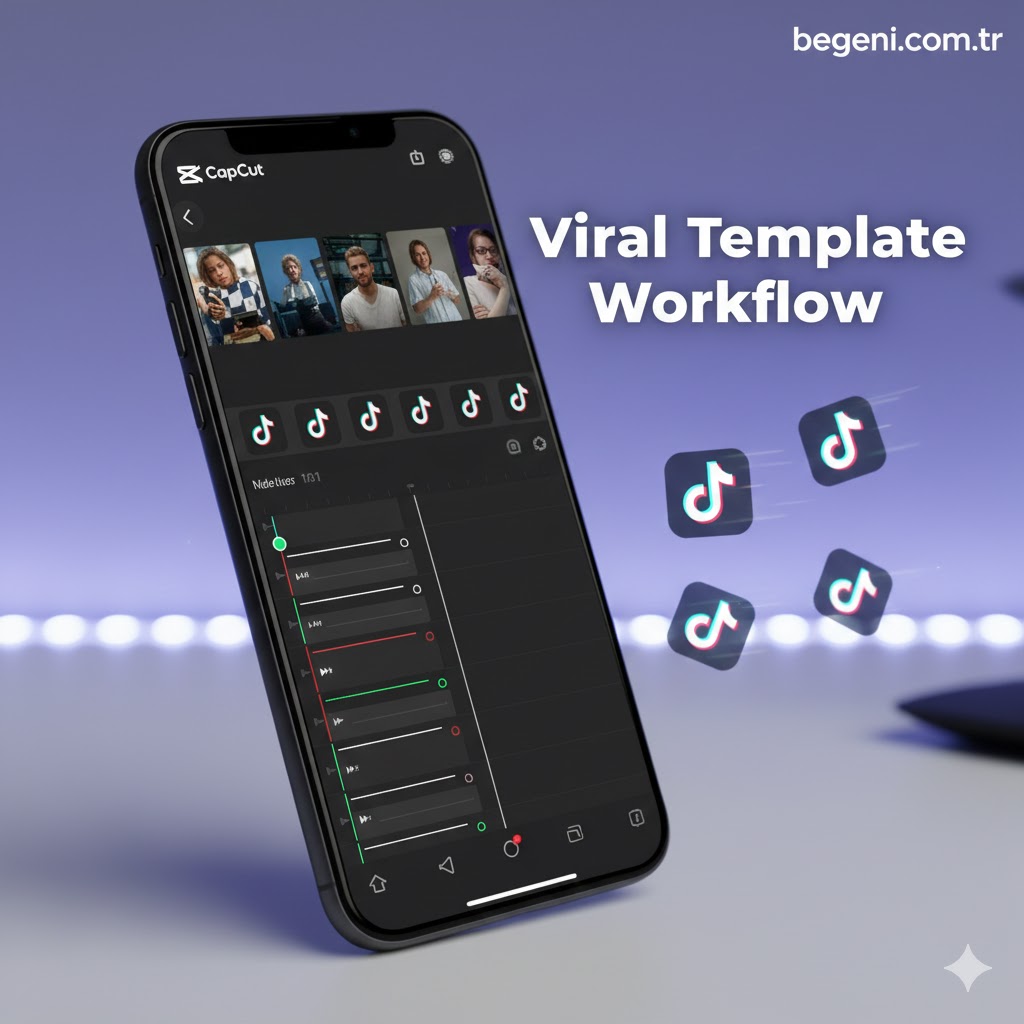 CapCut Şablonlarıyla Viral TikTok Videoları