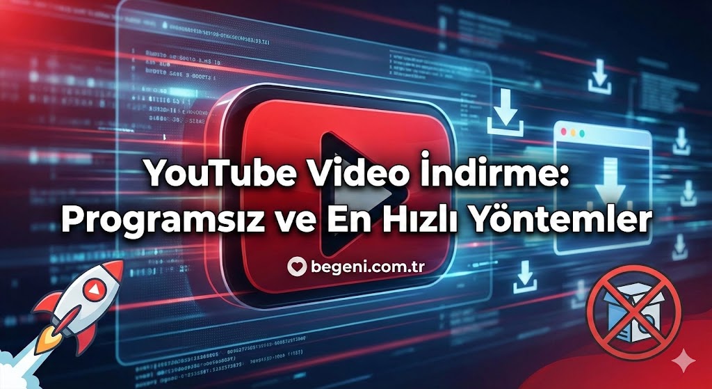 YouTube Video İndirme: Programsız Hızlı Yöntemler