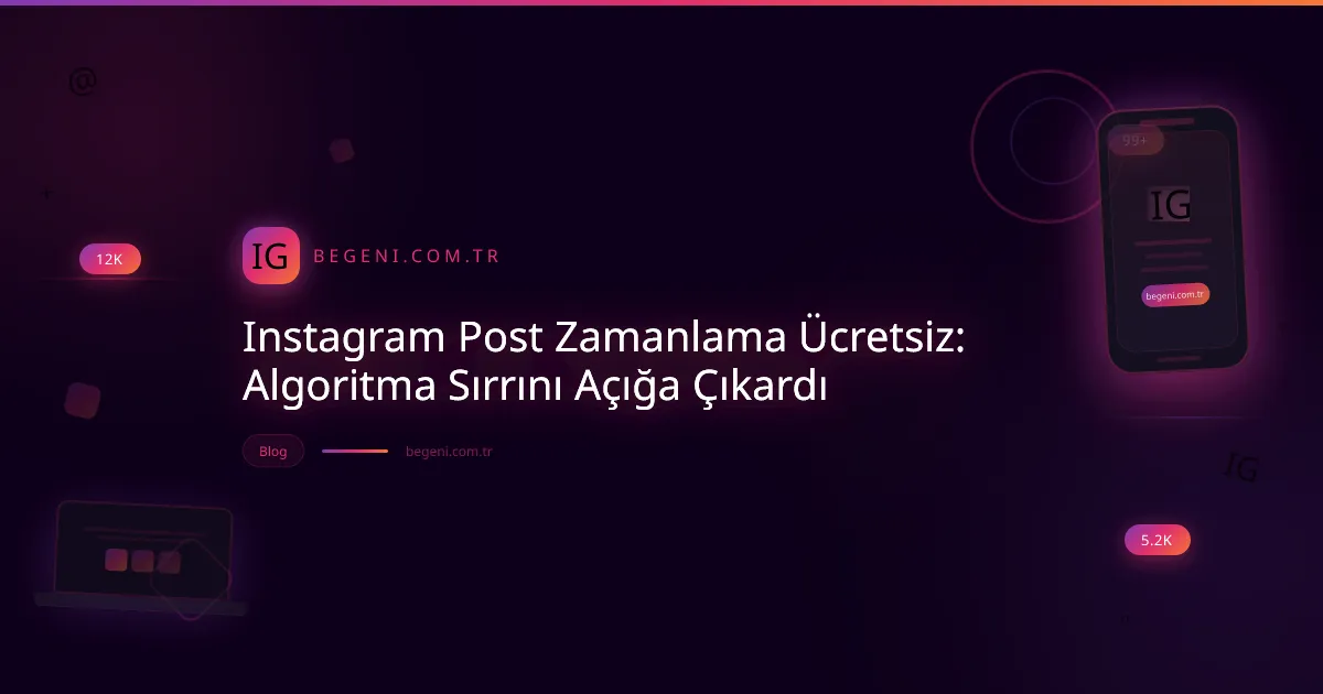 Ücretsiz Instagram post zamanlama ile gönderi planlama ve otomatik paylaşım yapan akıllı telefonlar.