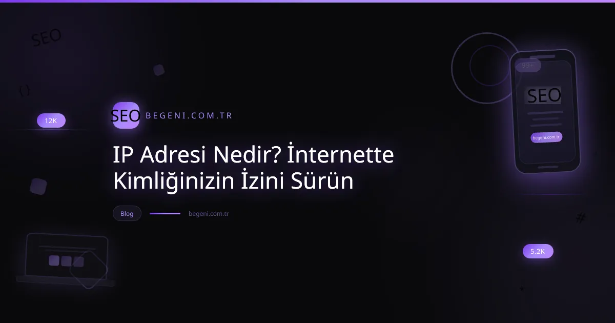 IP Adresi Nedir? İnternette Kimliğinizin İzini Sürün